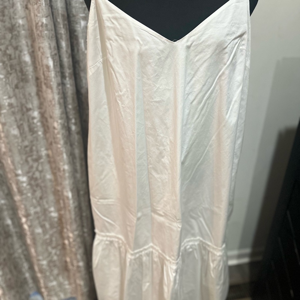 J. Crew White Maxi Dress